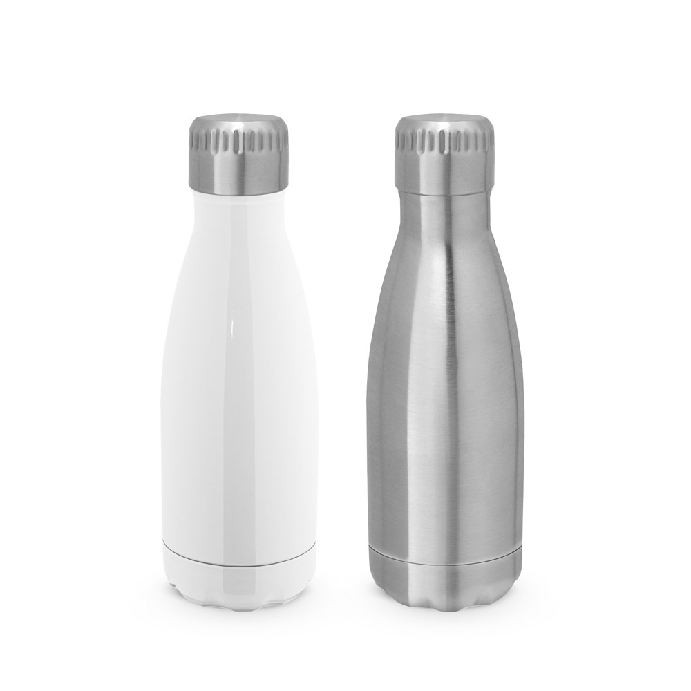 AMORTI S. Garrafa para sublimação em aço inox com parede dupla, isolada a vácuo 380 mL